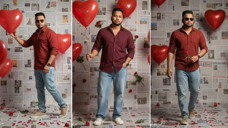 Valentine’s Day Theme Boy Photo Editing Prompts