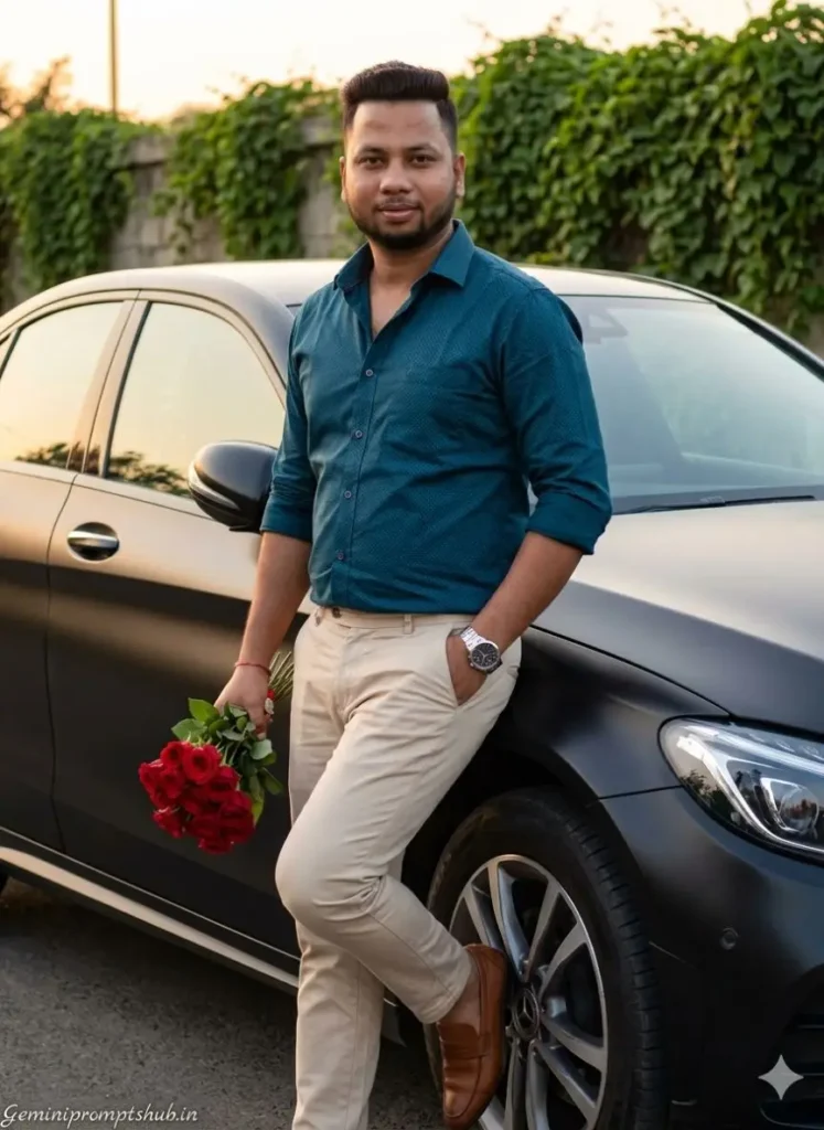 Boy Stylish Photo Editing Prompts