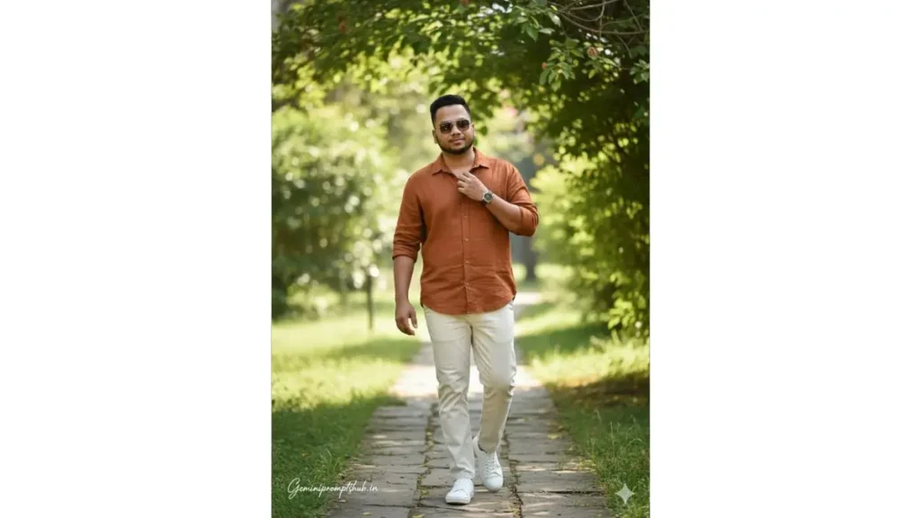 Boy Stylish Photo Editing Prompts