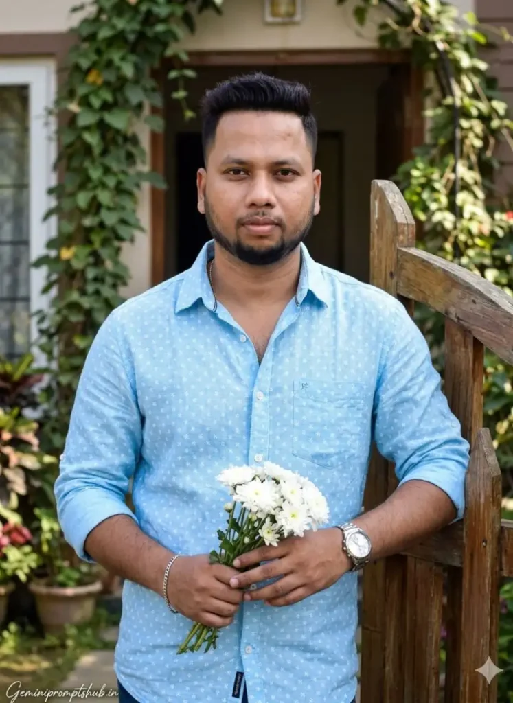 Boy Stylish Photo Editing Prompts