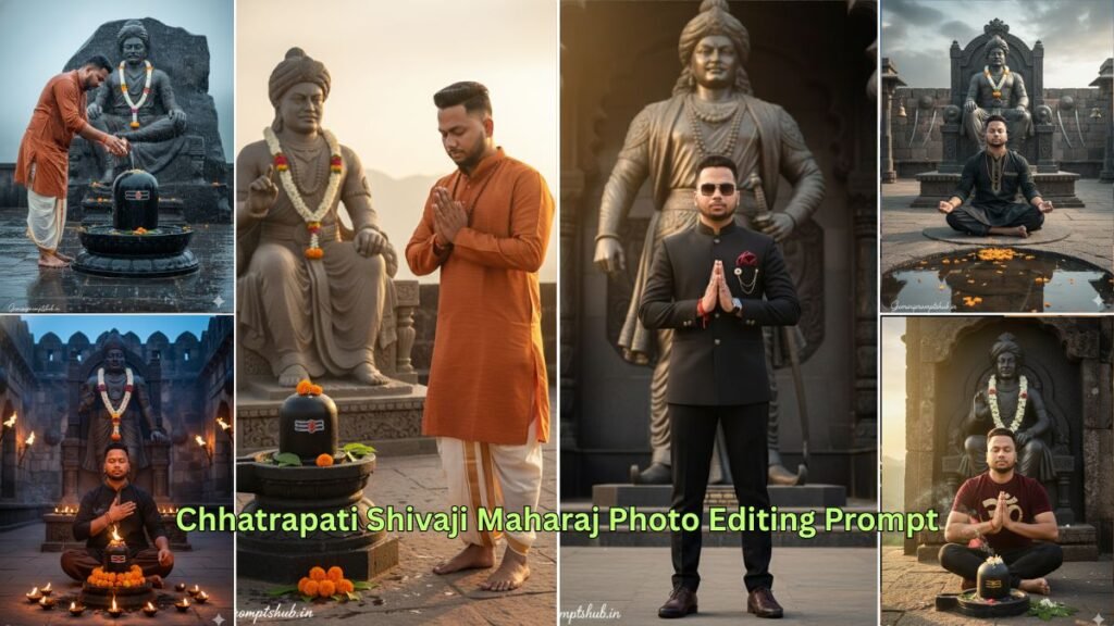 Chhatrapati Shivaji Maharaj Photo Editing Prompt