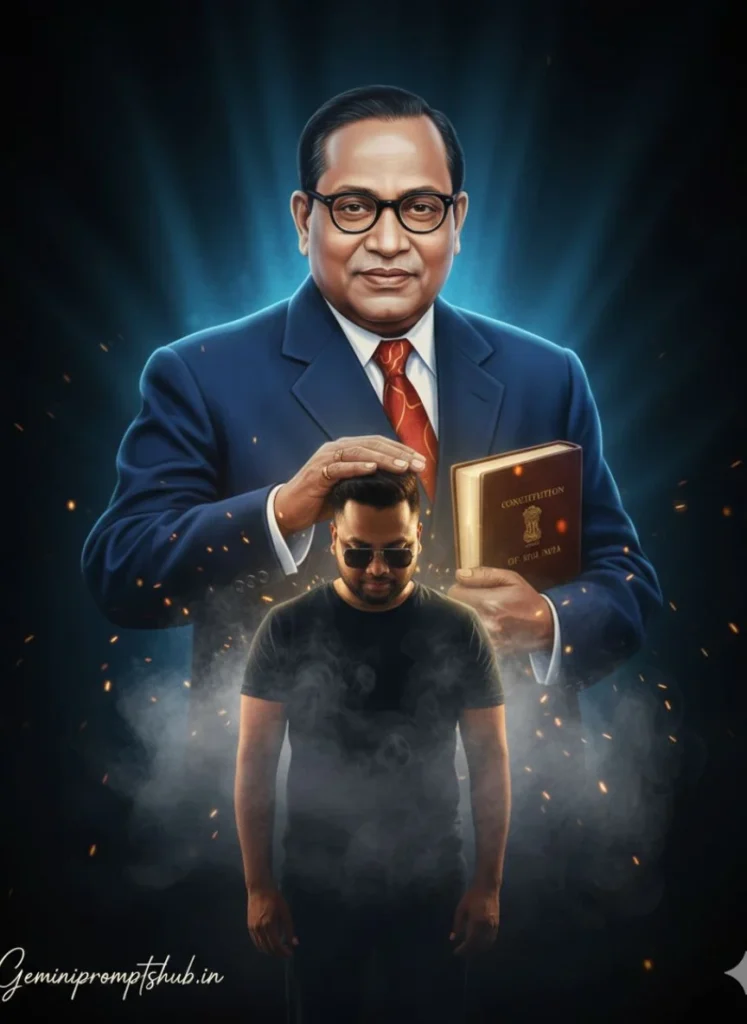 Dr Baba Saheb Ambedkar AI Photo Editing Prompt