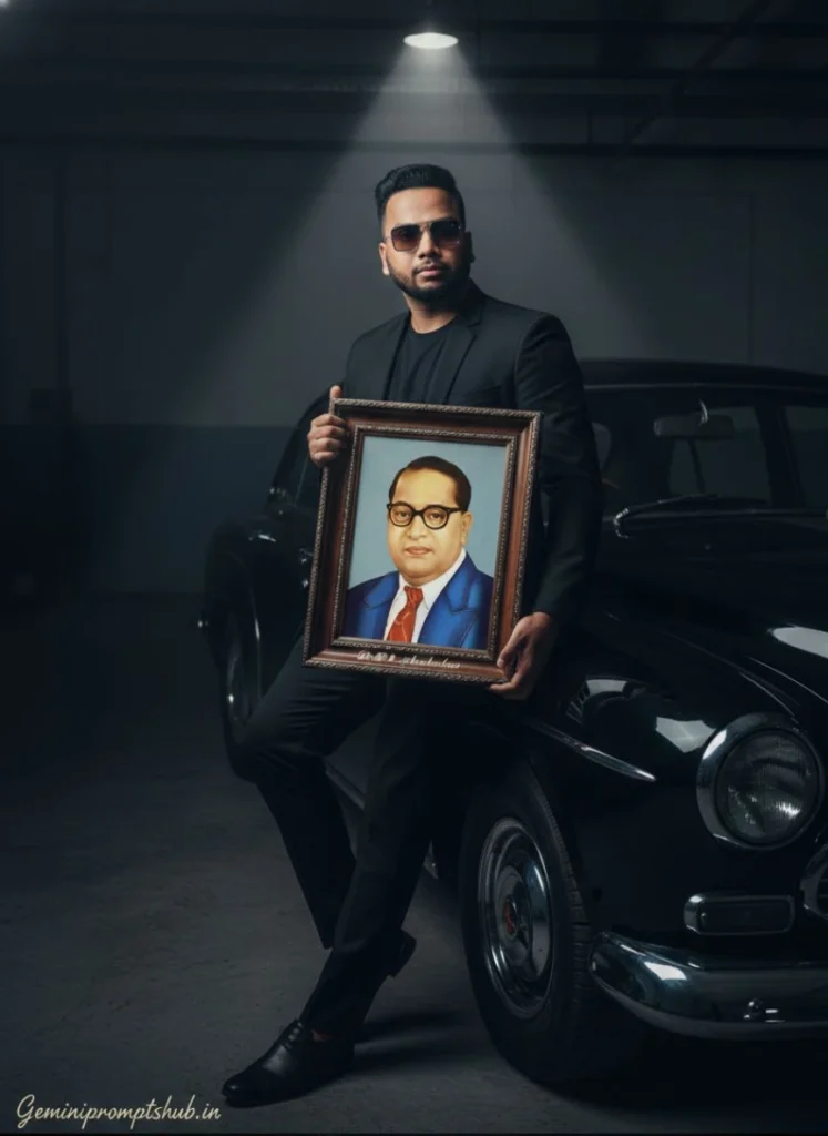 Dr Baba Saheb Ambedkar AI Photo Editing Prompt