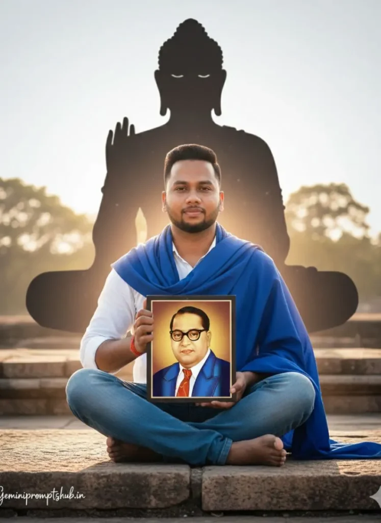 Dr Baba Saheb Ambedkar AI Photo Editing Prompt