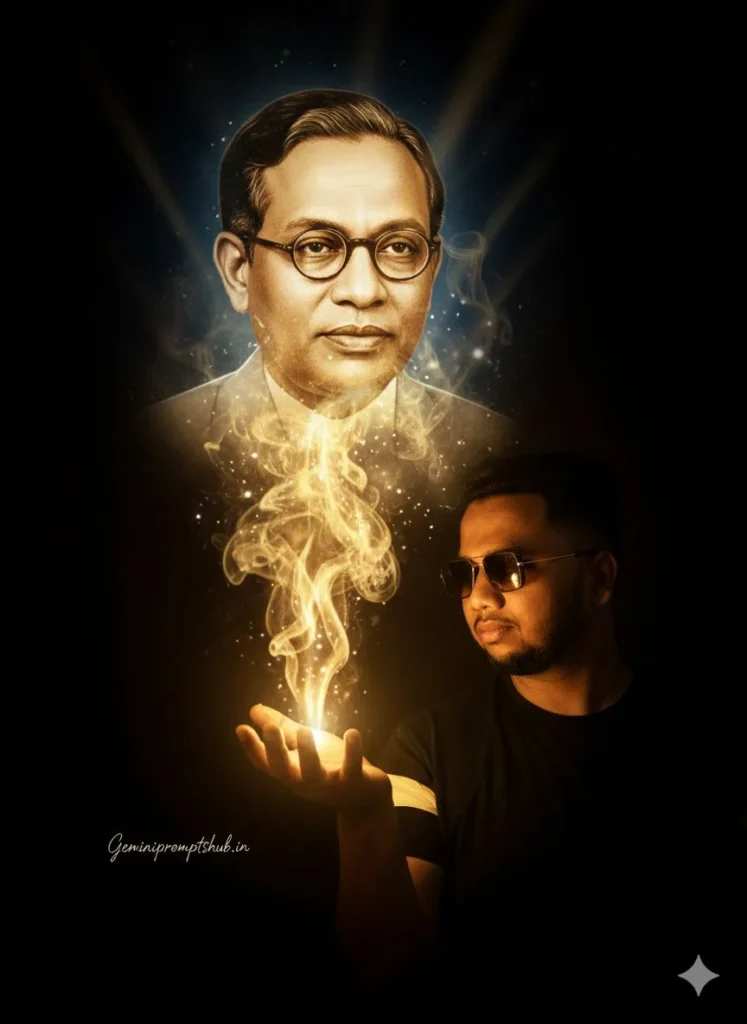 Dr Baba Saheb Ambedkar AI Photo Editing Prompt