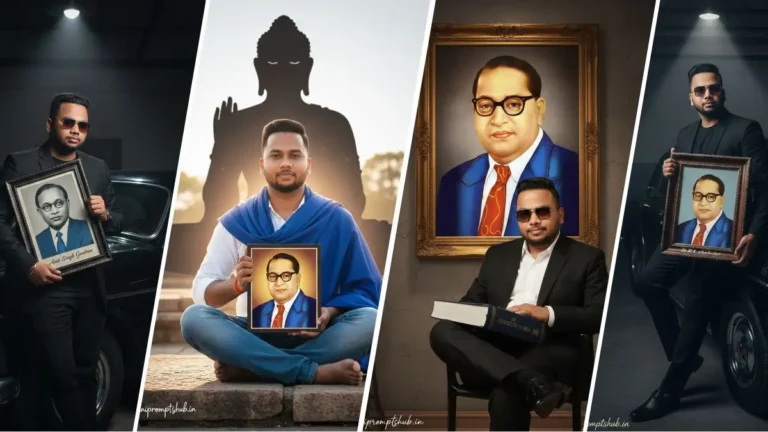 Dr Baba Saheb Ambedkar AI Photo Editing Prompt