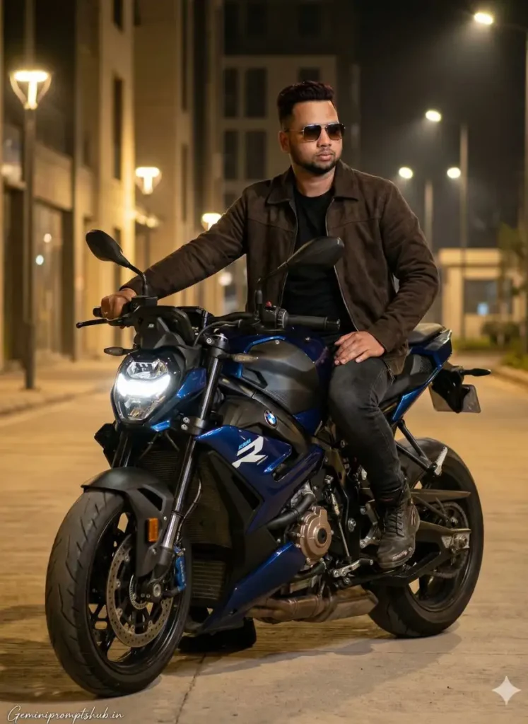 Gemini Biker AI Photo Editing Prompts