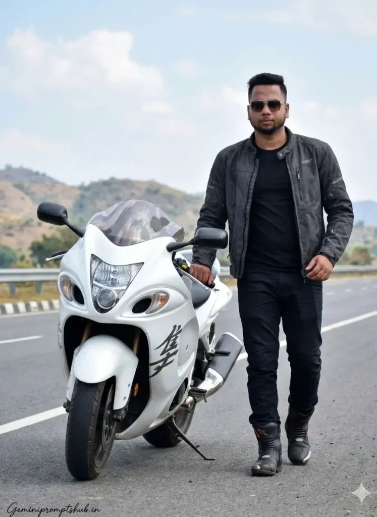 Gemini Biker AI Photo Editing Prompts