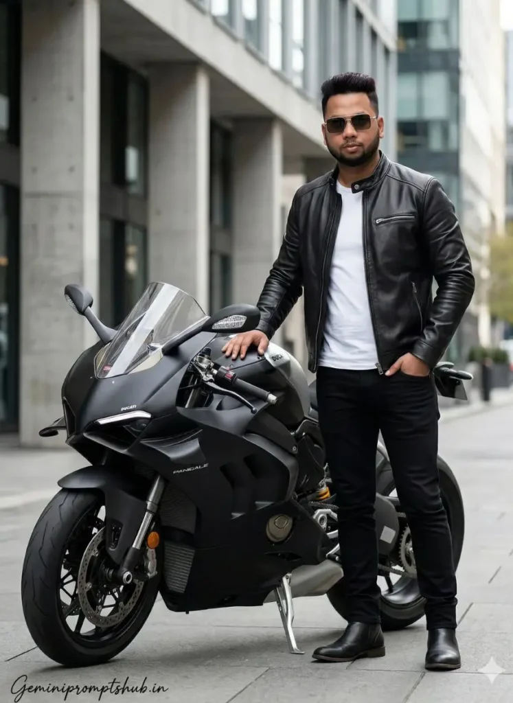 Gemini Biker AI Photo Editing Prompts