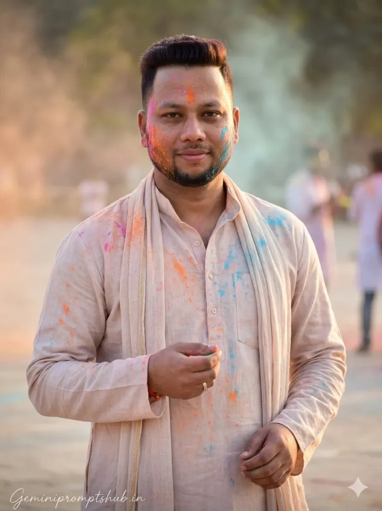 Gemini Happy Holi AI Photo Editing Prompts 2026 1