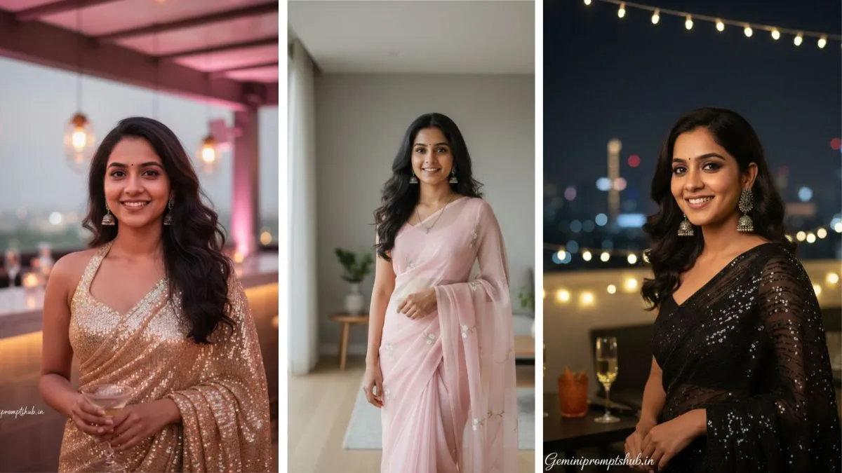Gemini Saree Photo Prompts 2026 5