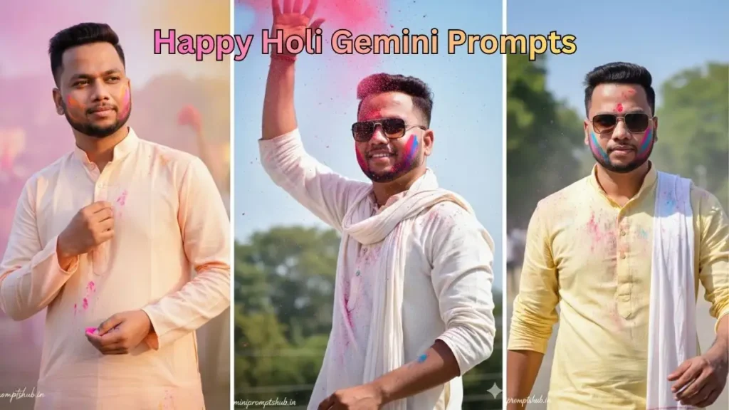 Google Gemini Happy Holi AI Photo Editing Prompts