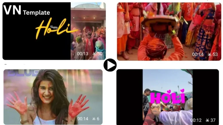 Holi VN Template 2026