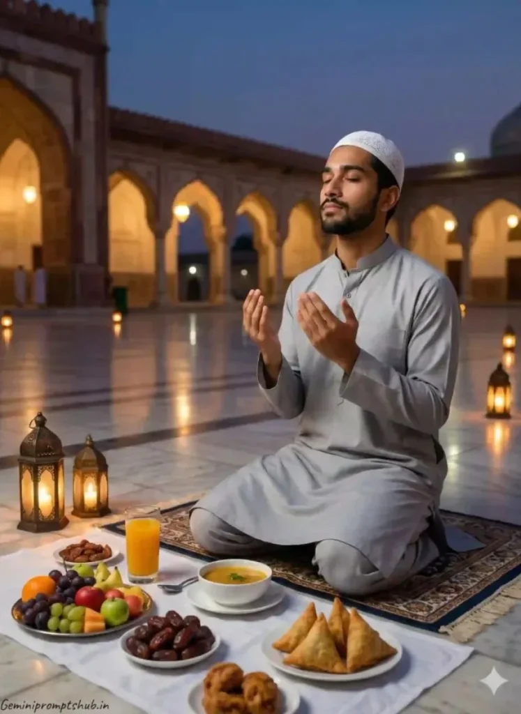 Iftar Time Photo Editing Prompt