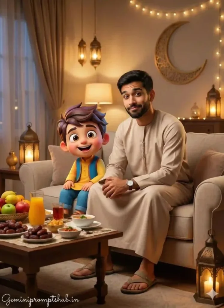 Iftar Time Photo Editing Prompt