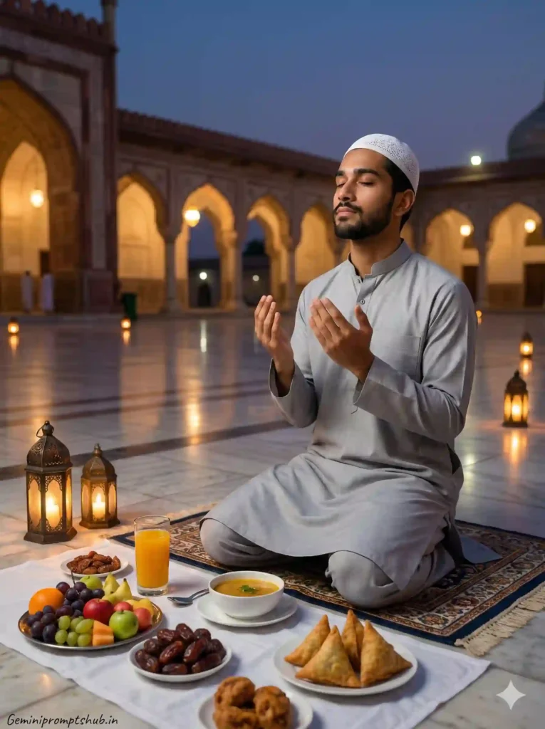 Iftar Time Photo Editing Prompt