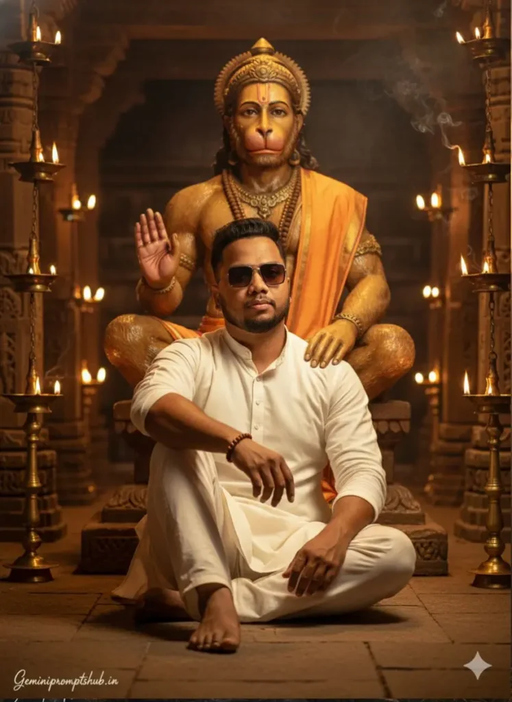 Jai Bajrangbali Photo AI Prompt