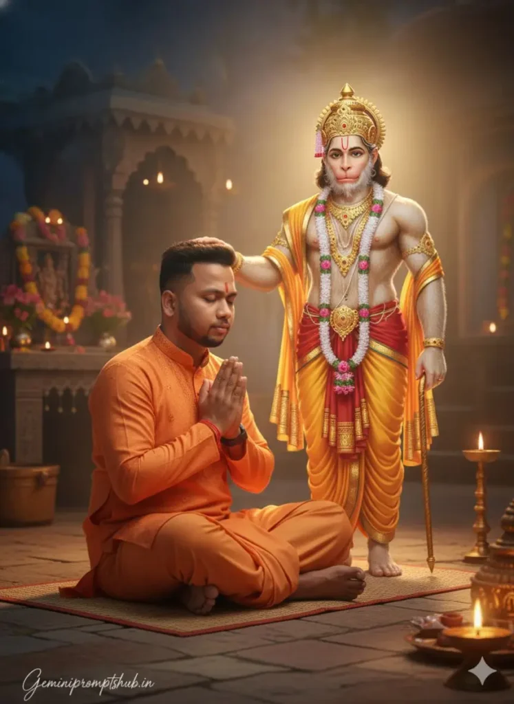 Jai Bajrangbali Photo AI Prompt