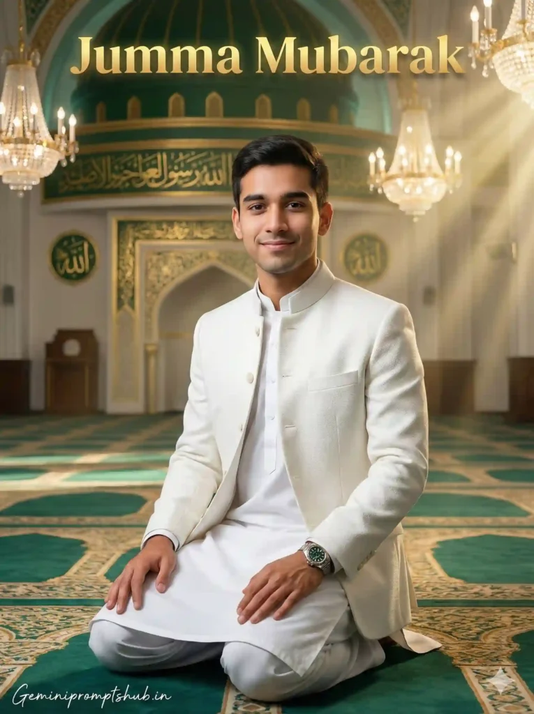 Jumma Mubarak AI Photo Editing Prompt