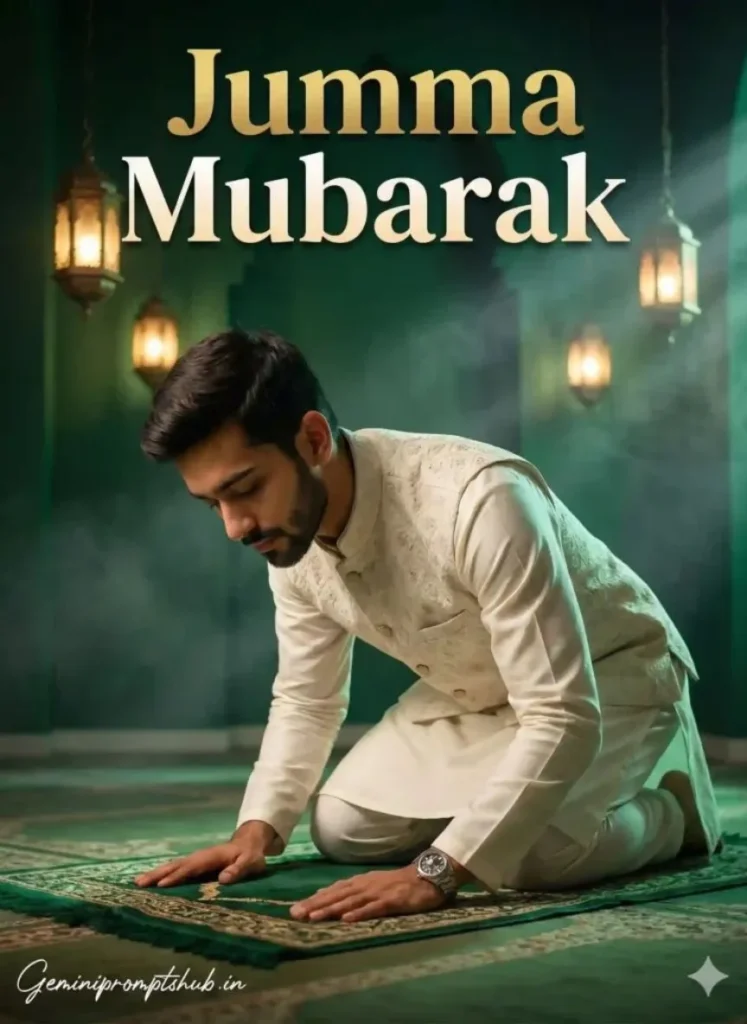 Jumma Mubarak AI Photo Editing Prompt