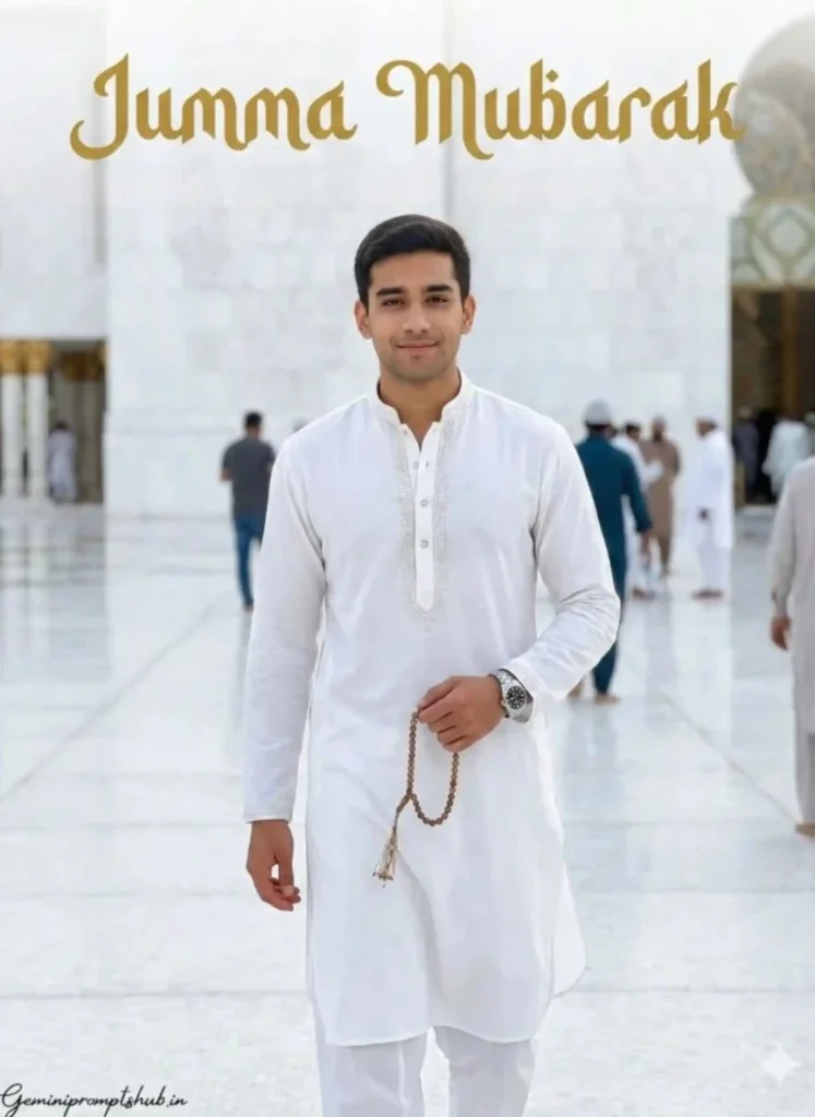 Jumma Mubarak AI Photo Editing Prompt