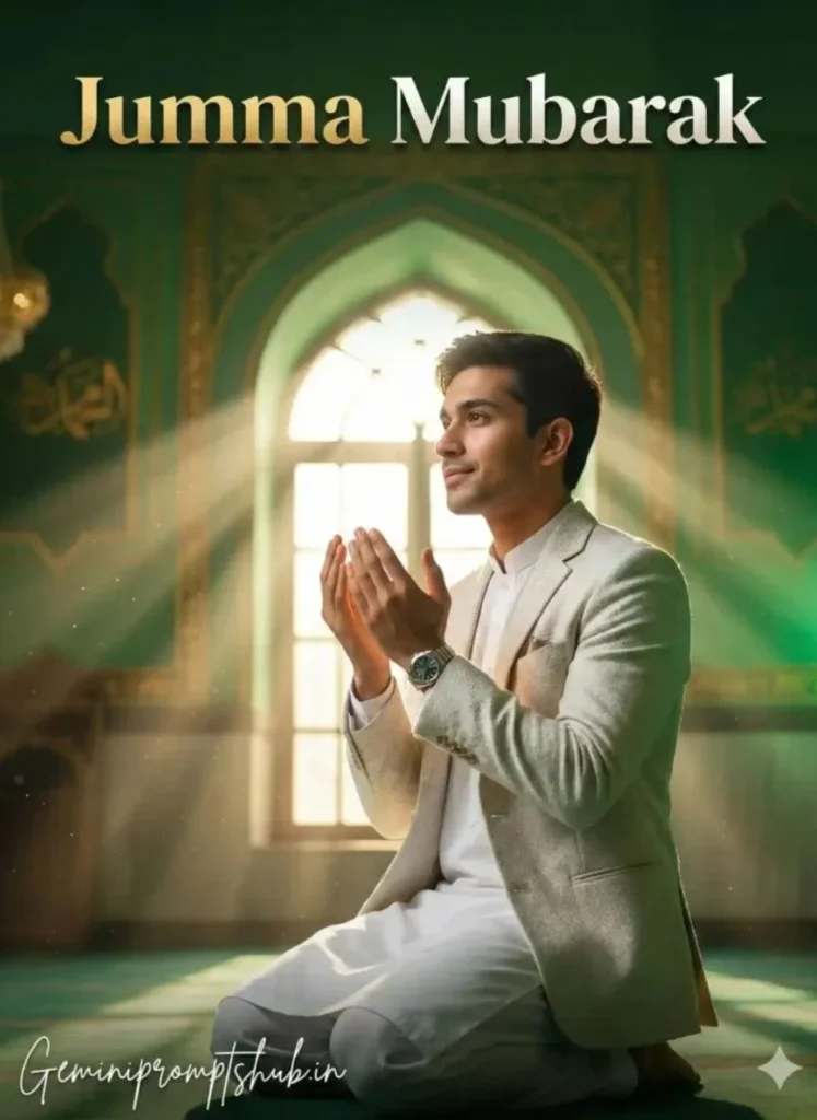 Jumma Mubarak AI Photo Editing Prompt