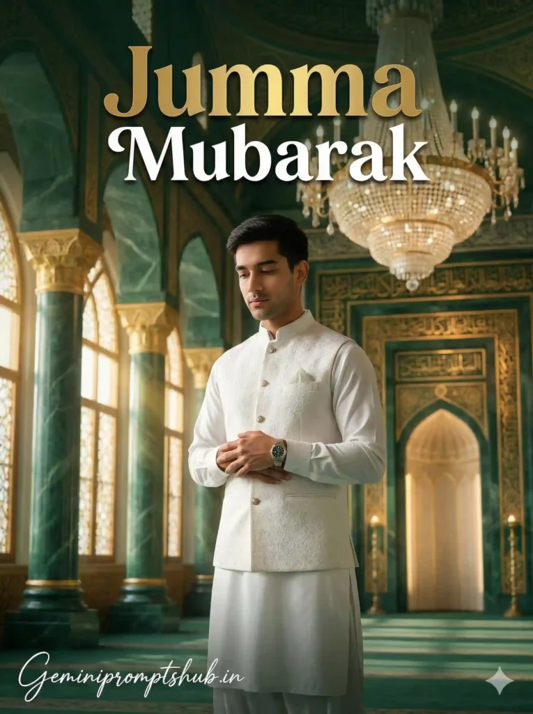 Jumma Mubarak AI Photo Editing Prompt