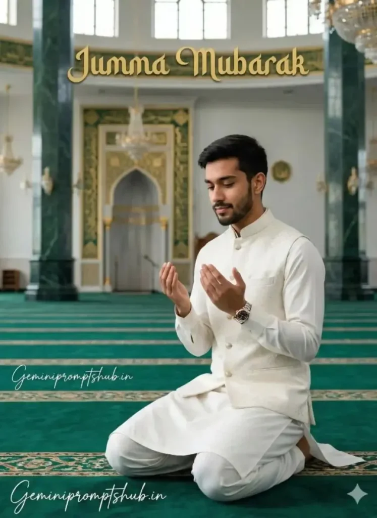 Jumma Mubarak AI Photo Editing Prompt