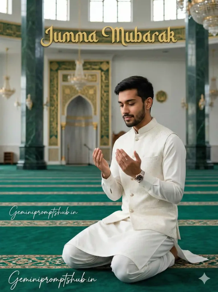 Jumma Mubarak AI Photo Editing Prompt