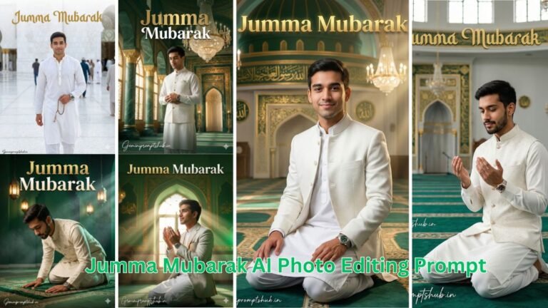 Jumma Mubarak AI Photo Editing Prompt