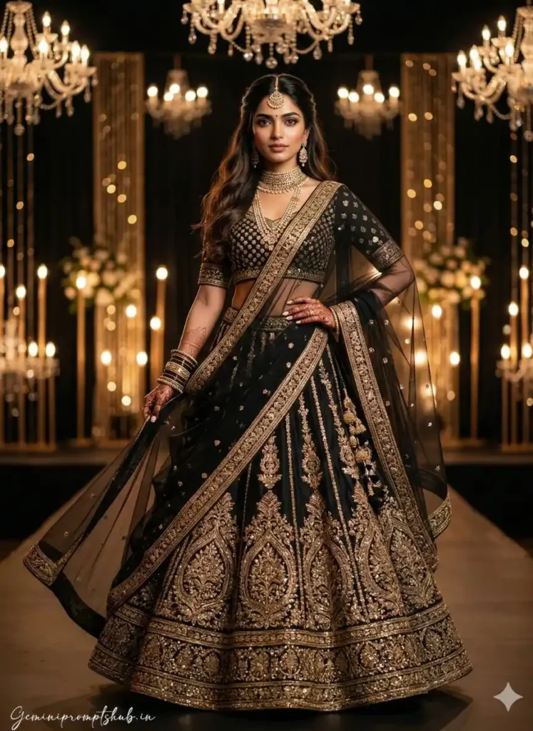 Lehenga AI Photo Prompts for Girls