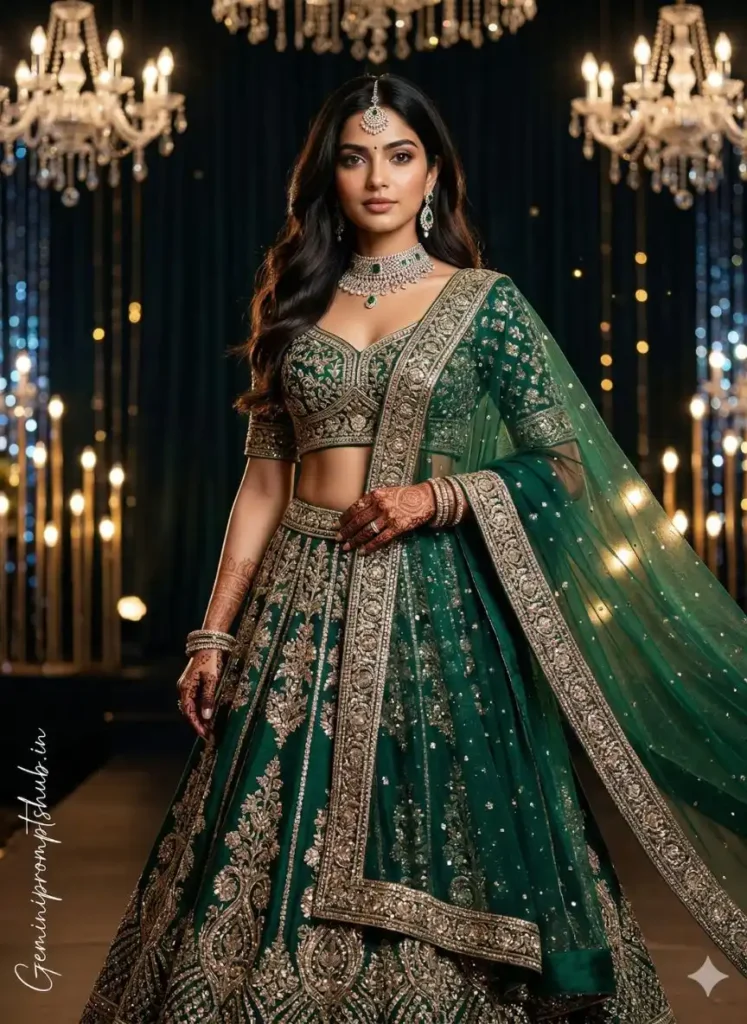 Lehenga AI Photo Prompts for Girls
