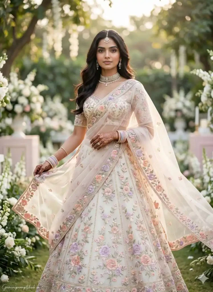 Lehenga AI Photo Prompts for Girls