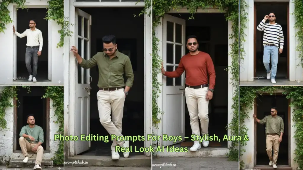Photo Editing Prompts For Boys