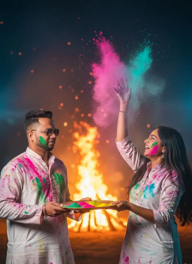 Top Trending AI Prompts for Holi Special Couple Looks