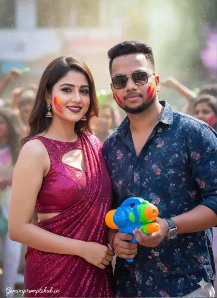 Top Trending AI Prompts for Holi Special Couple Looks