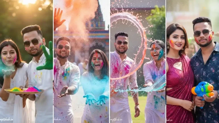 Top Trending AI Prompts for Holi Special Couple Looks