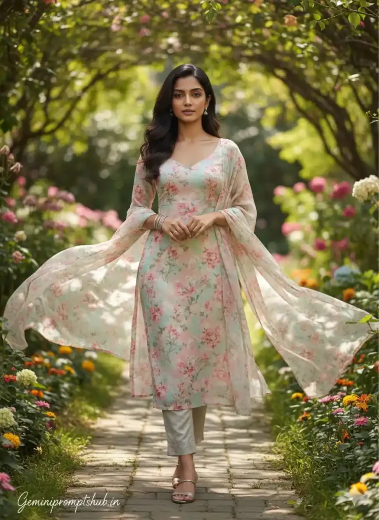 Trendy Kurtis and Casual Outfits Photo Prompts