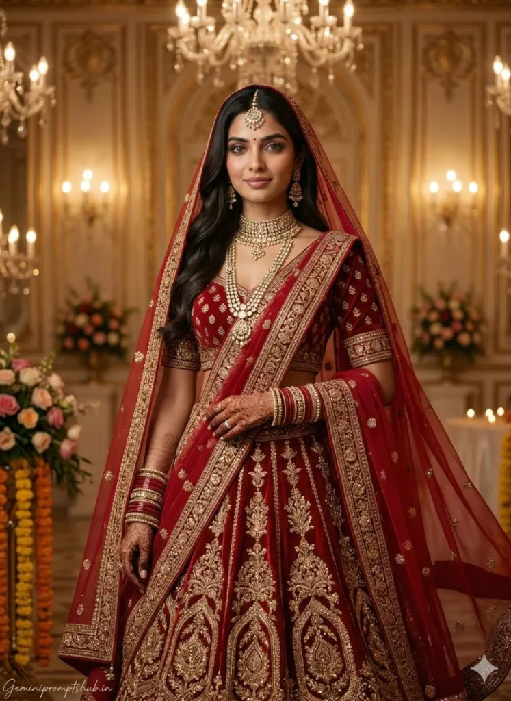 Lehenga AI Photo Prompts for Girls