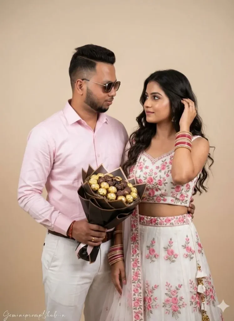 Valentine Day Special Photo Editing Prompt 12