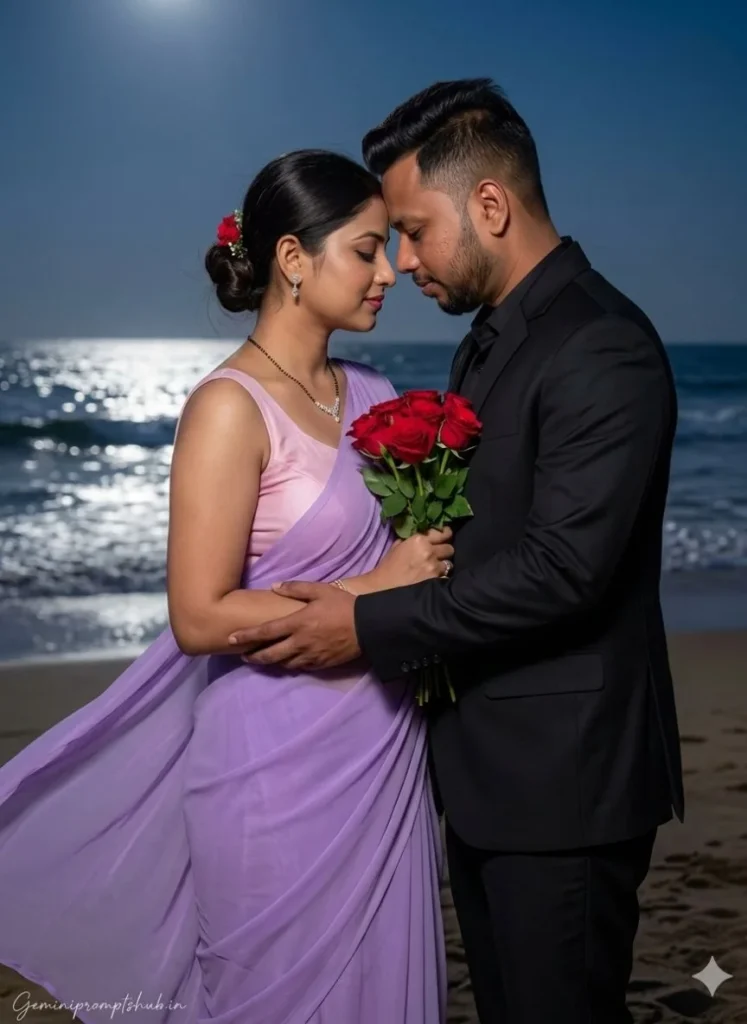 Valentine Day Special Photo Editing Prompt 13