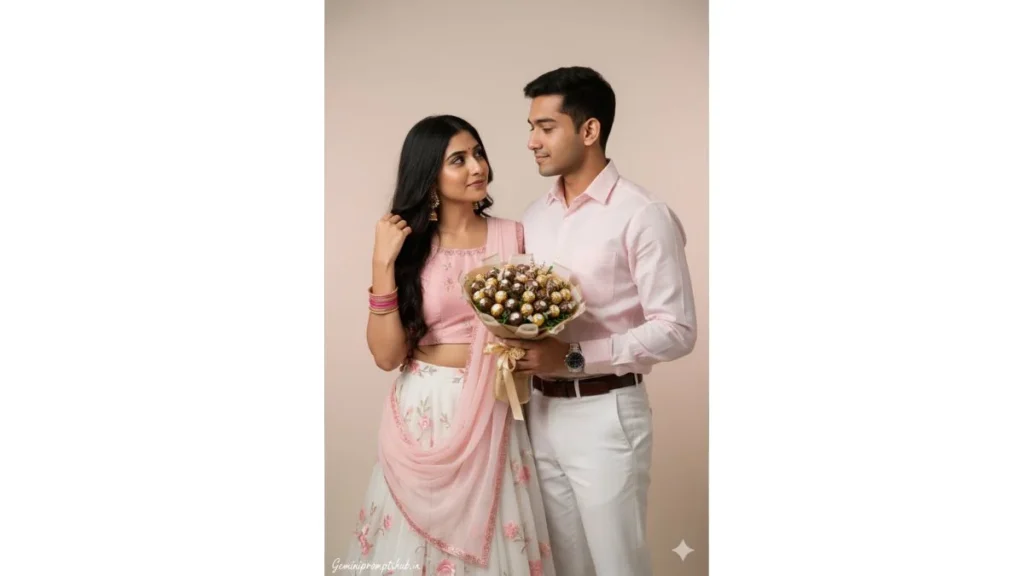 Valentine Day Special Photo Editing Prompt