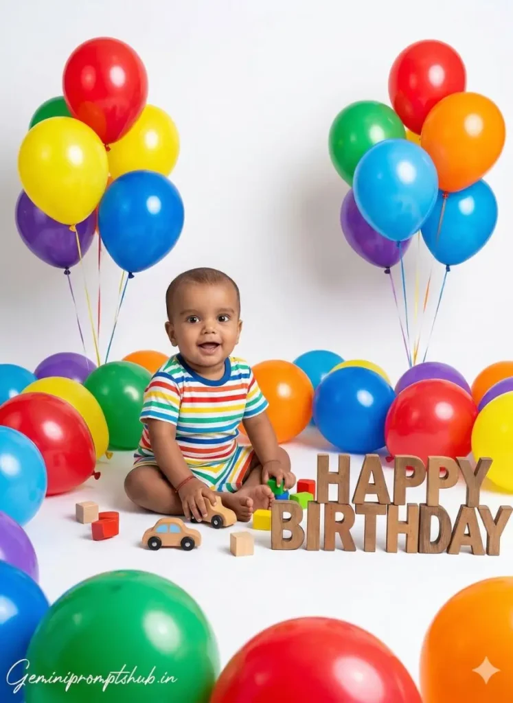  Baby Boy & Girl Happy Birthday Prompt 