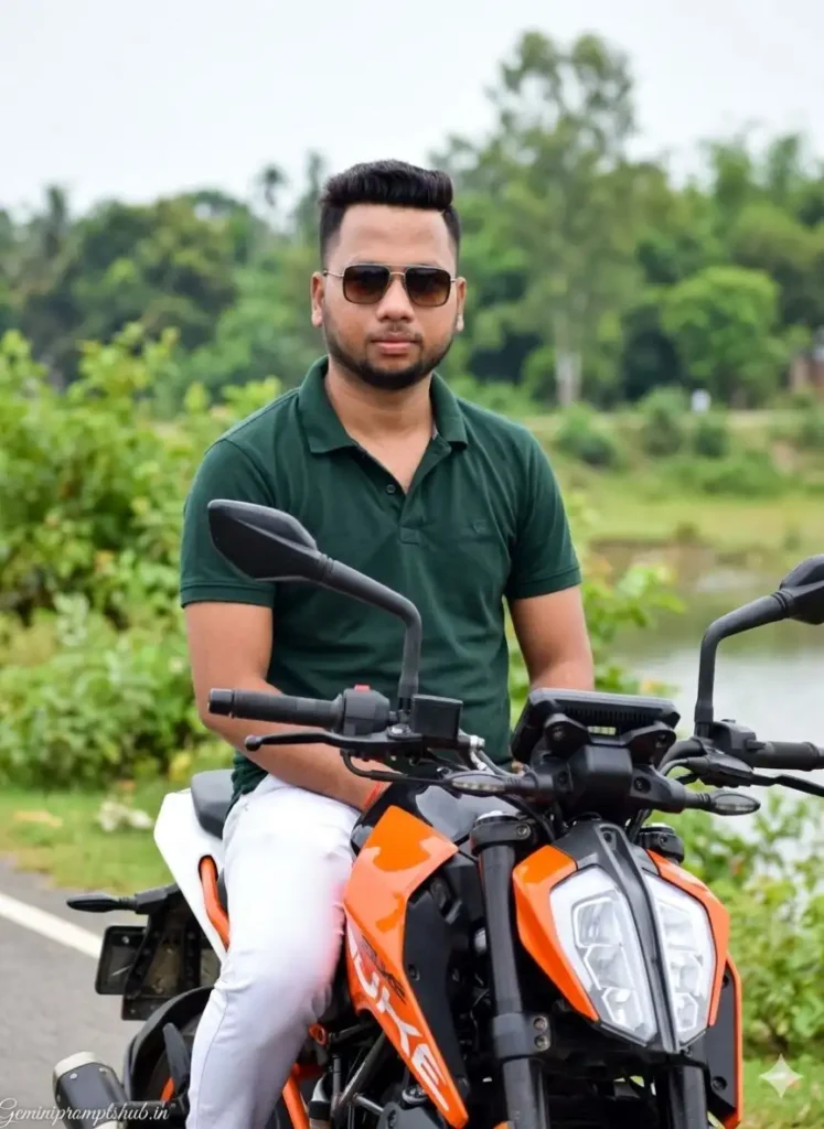 Bike Lover AI Photo Prompts for Boys
