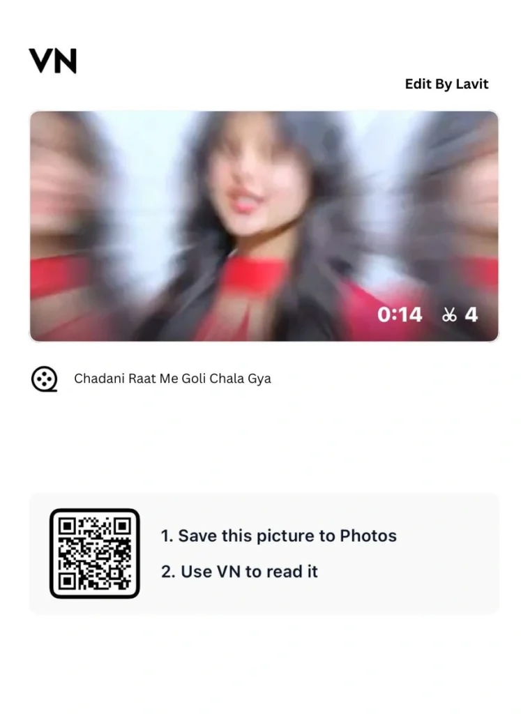 Chadani Raat Me Goli Chala Gya VN Template

