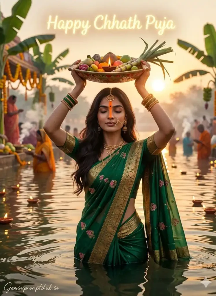 Chhath Puja AI Photo Editing Prompt 