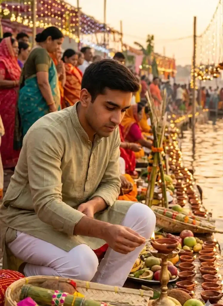 Chhath Puja Photo Editing
