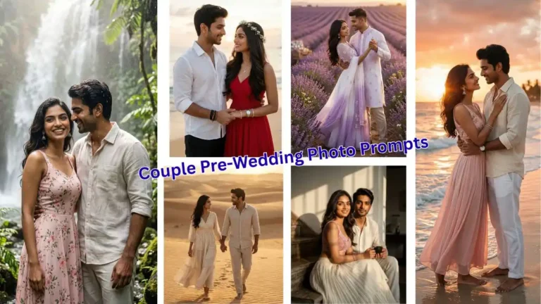 Couple Pre-Wedding Photo Prompts
