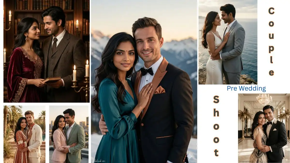 Couple Pre-Wedding Photoshoot Ideas