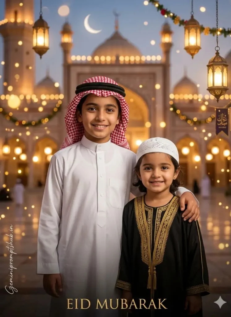 Eid Mubarak AI Photo Editing Prompts 5